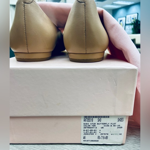 Sophia Webster Bibi Stud Butterfly Flats, Size 9.5B - Picture 8 of 16